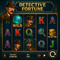 PowerUp Casino - Detective Fortune Slot Game
