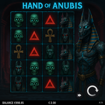 PowerUp Casino - Hand of Anubis Slot Game